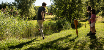 Footgolf à l'espace mont-noble, à Nax, loisirs